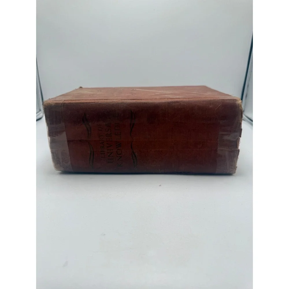 1948 Library of Universal Knowledge Webster's Encyclopedic Dictionary Vintage